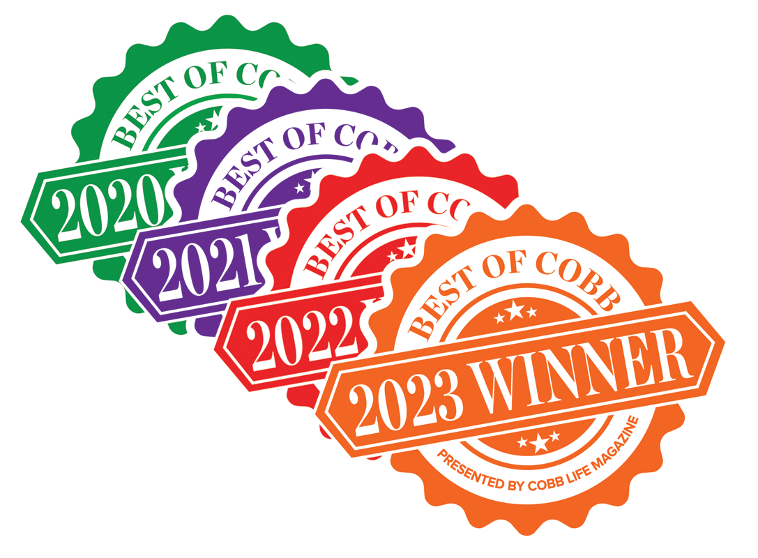 Best of Cobb 2020, 2021, 2022, 2023 award icons